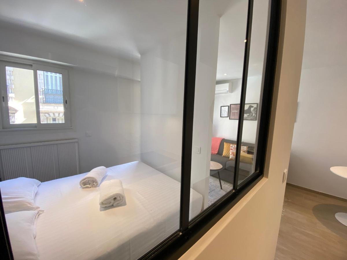 Beau studio neuf situé au centre Cannes Exterior foto