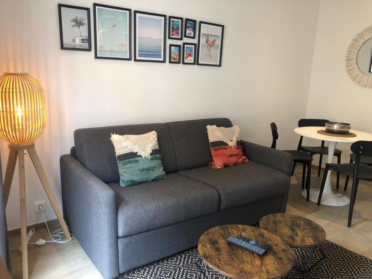 Beau studio neuf situé au centre Cannes Exterior foto