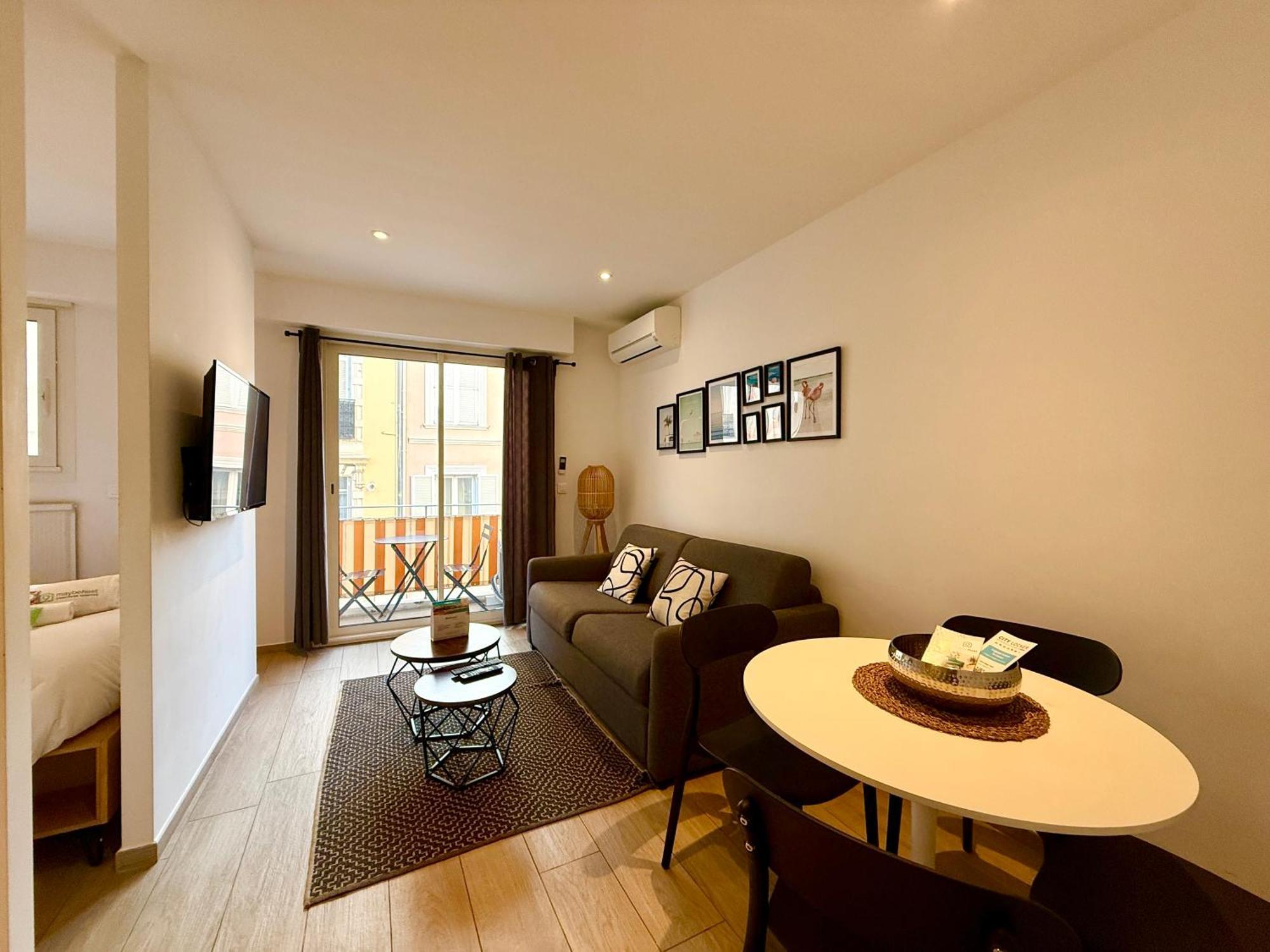 Beau studio neuf situé au centre Cannes Exterior foto