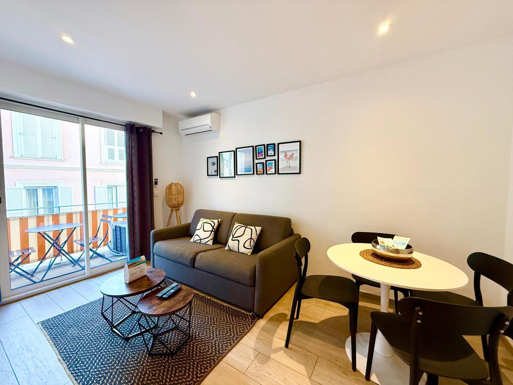 Beau studio neuf situé au centre Cannes Exterior foto